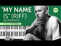 &quot;My Name Is&quot; by Eminem - piano tutorial + free score!