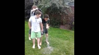 Duble Man Als Ice Bucket Chalenge