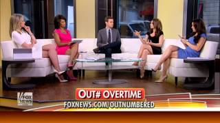 Jedediah Bila & Harris Faulkner & Andrea Tantaros & Sandra Smith Hot Legs - Outnumbered - 080315