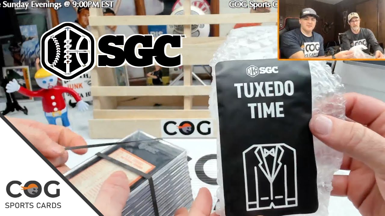 SGC Graded Card Blind Reveal - Goudey, 50's, 60's 70's, 80's & 90's Cards