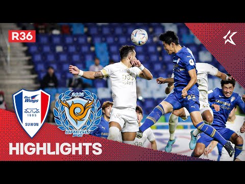 Suwon Bluewings Daegu Goals And Highlights