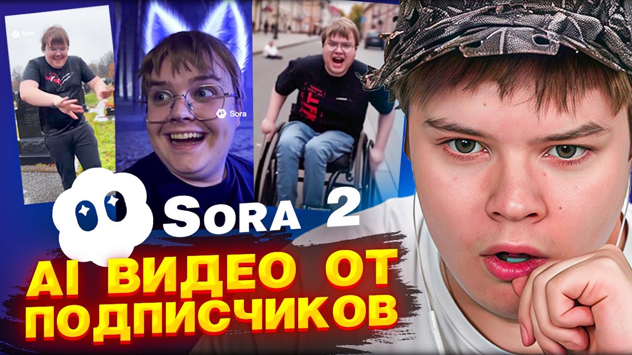 КАША УГАРАЕТ С ВИДЕО SORA 2 ОТ ПОДПИСЧИКОВ | Часть 2