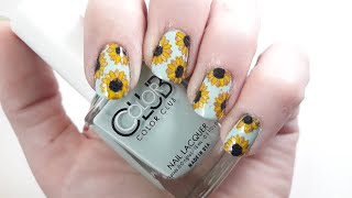 Reverse Stamped Sunflowers | Fall Nail Art | No Worries Nail Art by No Worries Nail Art 96 views 6 months ago 11 minutes, 55 seconds