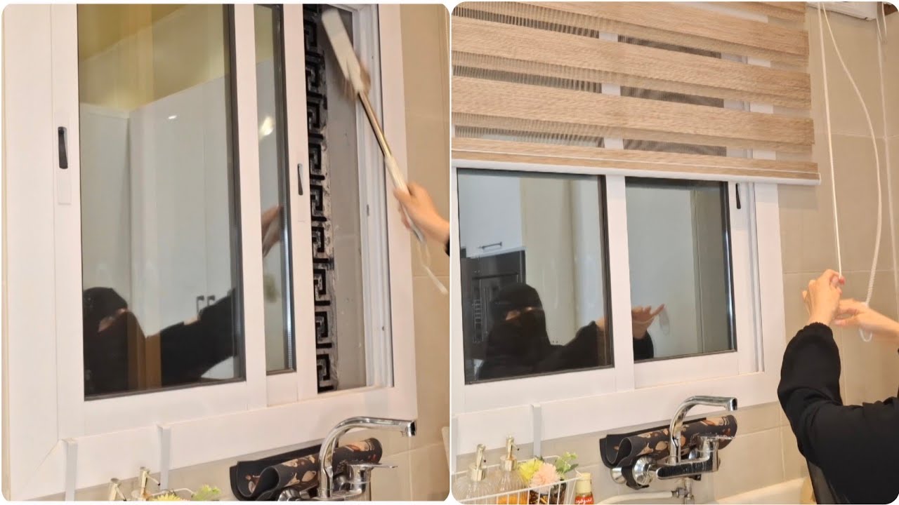 نظفت عش العنكبوت وكأني أنظف طاقة حياتي 🕷️✨😂