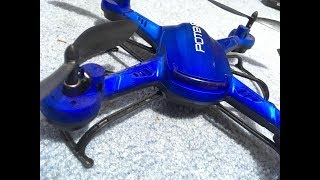 How To Fly Fpv LEARNING on F181 5.8 GHZ Altitude Hold Quadcopter  CRASHES