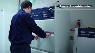 Climatic and solar testing
