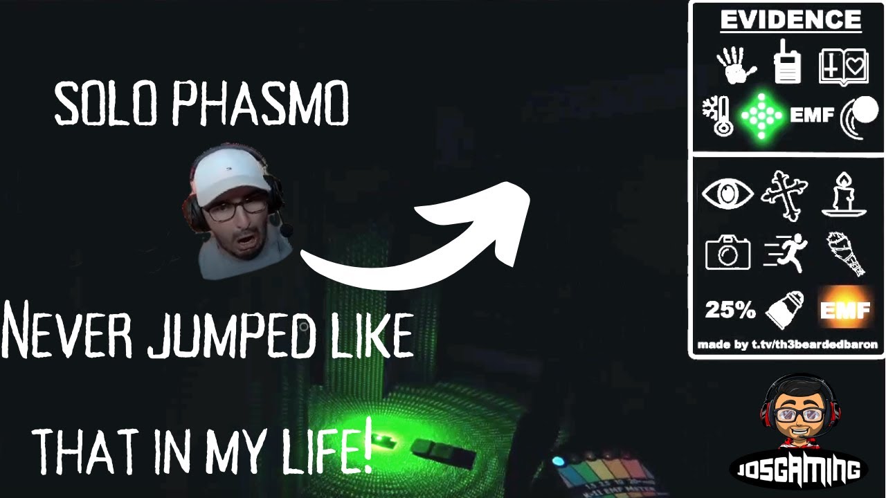 Solo Phasmophobia - I have NEVER jumped like that in my LIFE! - YouTube