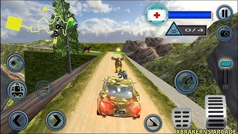 US Army Robot Transport Truck Driving Android Gameplay