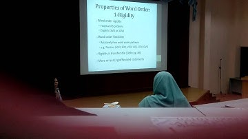 Contrastive Analysis in Morphology & Syntax (part 1)