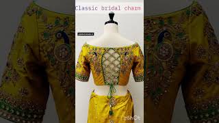 #BridalBlouse #BlouseDesign #SareeBlouse #BridalWear #WeddingLook #EthnicWear #Bride #TrendyStyle
