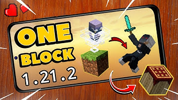 HOW TO INSTALL OneBlock SKYBLOCK | Minecraft 1.21 | In POJAVLAUNCHER