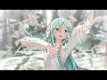 MMD ハナタバ Hanataba YYB Cool With U Miku 하츠네 미쿠 
