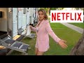 I GOT A NETFLIX MOVIE!! (come to set with me)