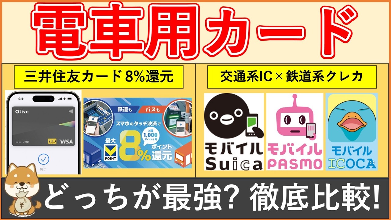 A must-read for train and bus users!] Mitsui Sumitomo Card 8