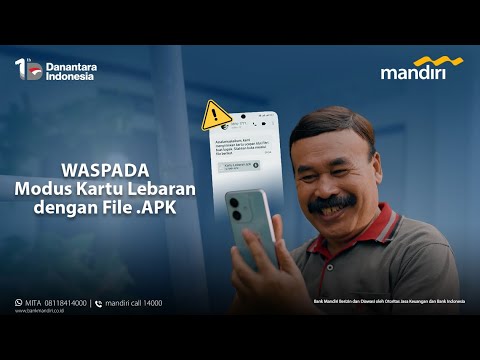 WASPADA Modus Kartu Lebaran dengan file.APK