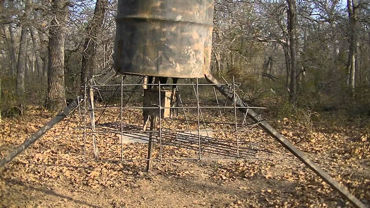 FEEDER CAGE (hogs knocking off timer) money saver YouTube