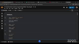 Celebrity 10PM-11PM PKT | FUNDAMENTALS OF PYTHON | Week 1 | Day 3 Profile