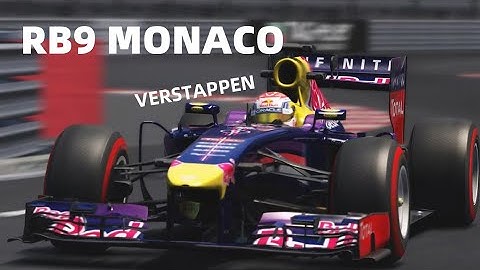 F1 2013 RB9 MONACO Verstappen | Assetto Corsa