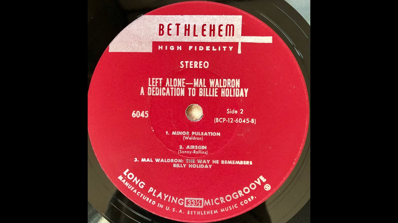 Mal Waldron / Left Alone / BCP 6045 B - YouTube