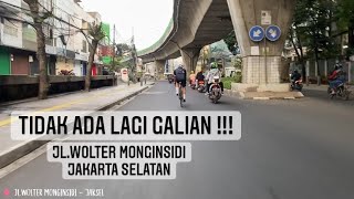 Kondisi Terkini Tidak Ada Lagi Galian Di Jl.Wolter Monginsidi | Jakarta Selatan