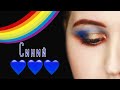 #RAINBOWWeekMakeupChallenge | Синий макияж глаз | Alice.k