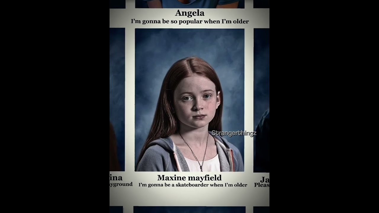 Max Mayfield Yearbook Trend St4 Strangerthingz