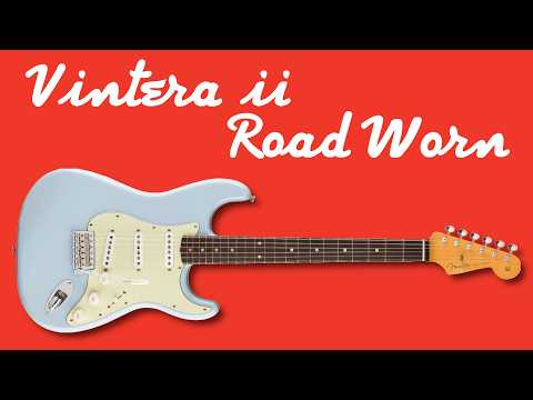 The Best Mexi Strat EVER | Fender Vintera ii Road Worn 60's