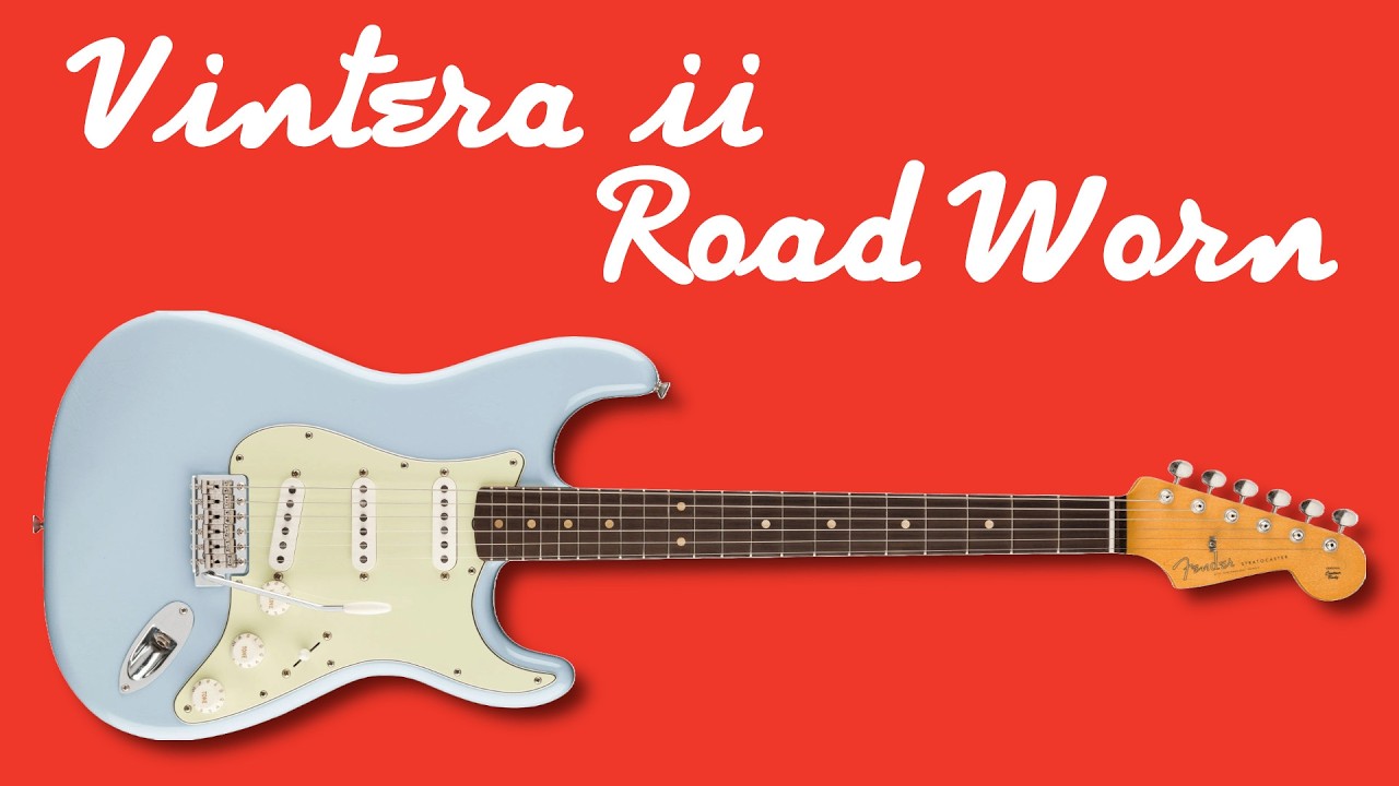 The Best Mexi Strat EVER | Fender Vintera ii Road Worn 60's