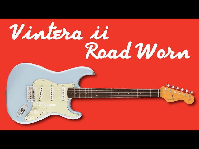 The Best Mexi Strat EVER | Fender Vintera ii Road Worn 60's