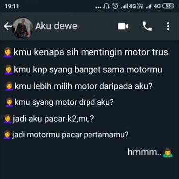 Story wa anak motor