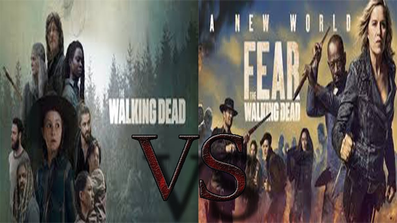 The walking dead Vs Fear The Walking Dead - YouTube