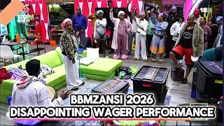 BIG BROTHER MZANSI 2026: WHAT A POOR AND DISAPPOINTING WAGER TASK PRESENTATION