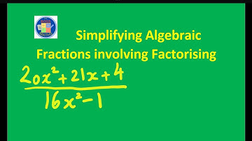 Simplifying Algebraic Fractions (Factorising) #fypシ゚ #foryou #grow #longervideos #viralvideo #video