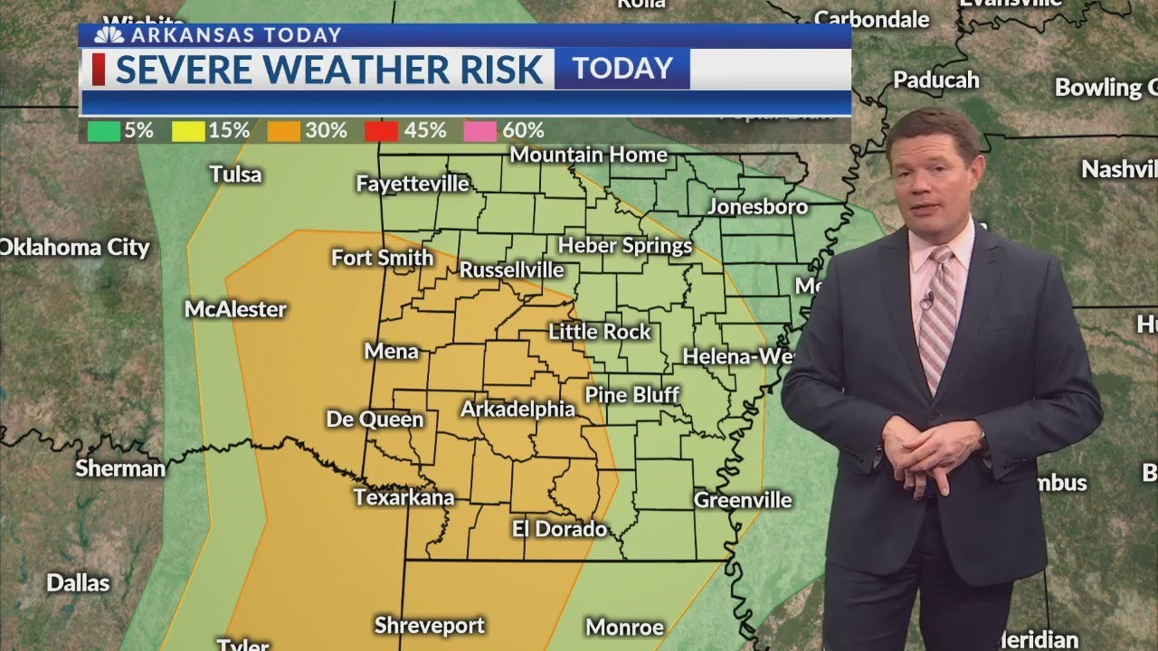 Severe Thunderstorms possible late Friday, April 24th, 2020 - YouTube