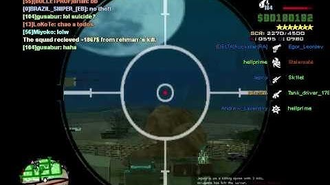 GTA: SA-MP - Historic Sniper Shot!  ReV Teamwork!