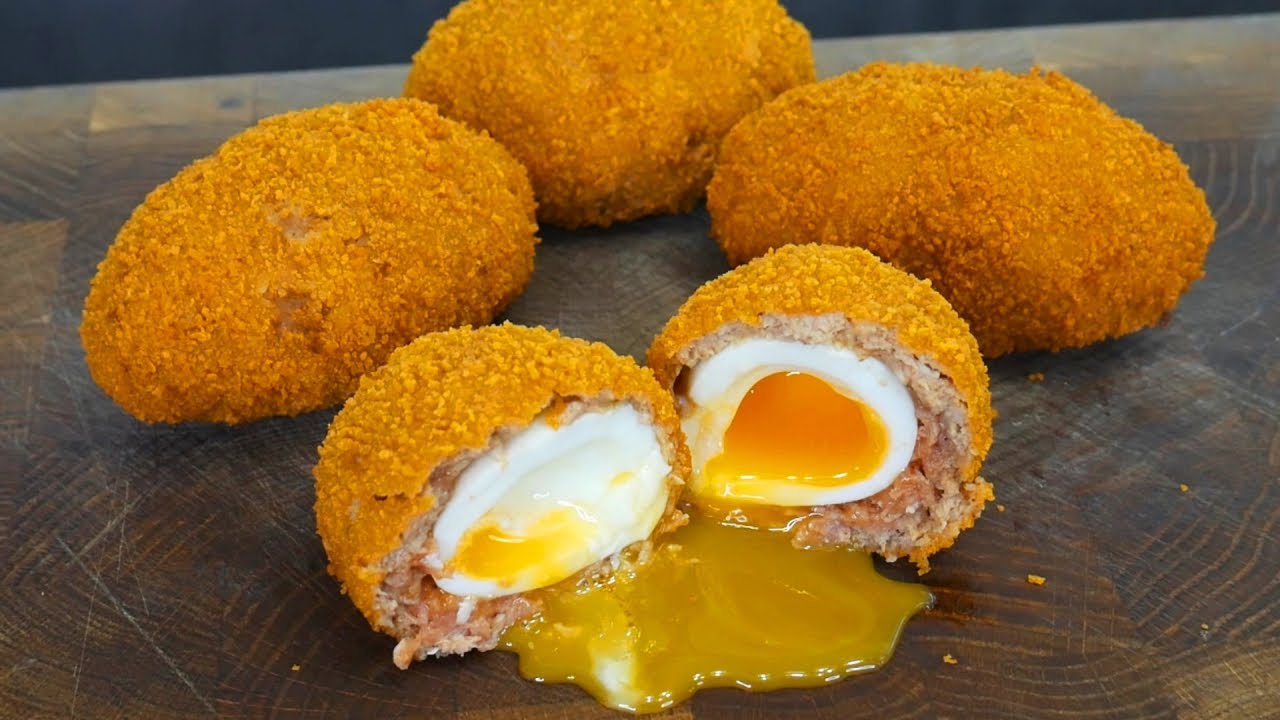 Яйца по-шотландски: простой и вкусный рецепт