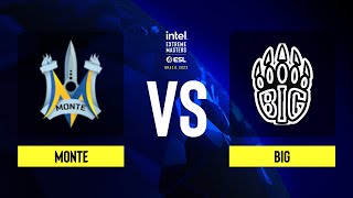 Monte vs. BIG - Map 2 [Ancient] - IEM Brazil 2023 Europe CQ - Upper bracket