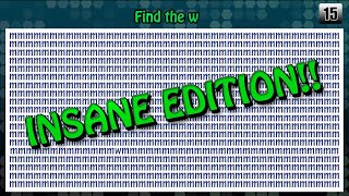 Find The Odd One Out - Number - Letter - Character Kids Game - INSANE Edition!! screenshot 3