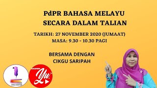PdPR BAHASA MELAYU |SURAT KIRIMAN TIDAK RASMI|