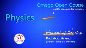 Moment of Inertia of a rod about its end (Without Parallel Axis Theorem)