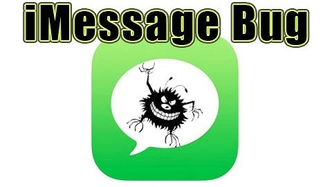 iMessage Bug - iPhone iOS work around - prevent the crash!