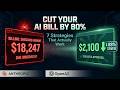 7 Ways to Cut Your AI Costs by 80% (Without Losing Quality)