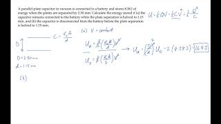 E&M: Energy in Capacitors. Level 2, Example 2