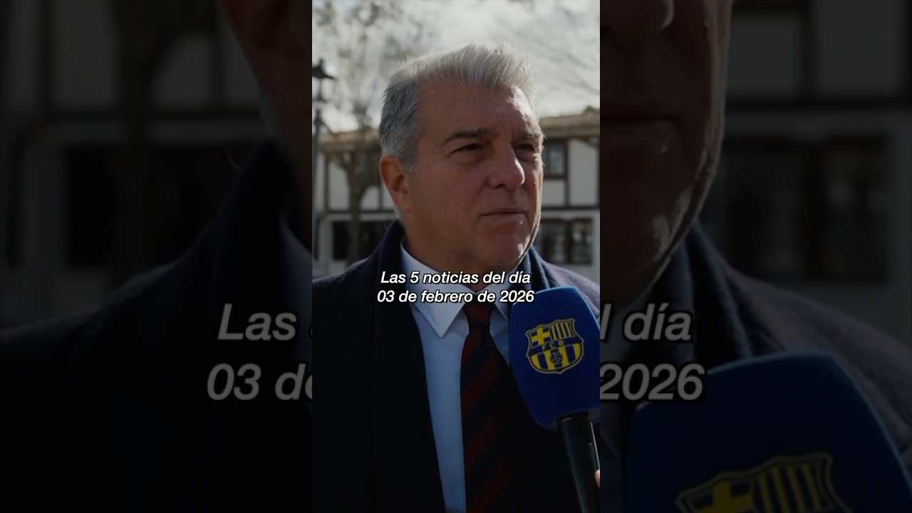 Las 5 noticias del día - 03 de febrero de 2026