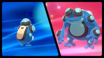 PALPITOAD EVOLVED INTO SEISMITOAD (POKEMON SHIELD)