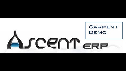 AscentERP: Garment and Apparel Industry Demo