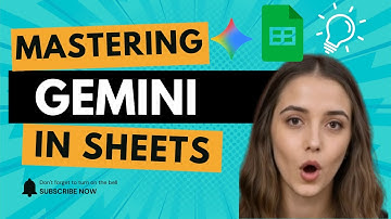 5 AI Tricks in Google Sheets That Will Save You HOURS (Gemini Tutorial 2025)