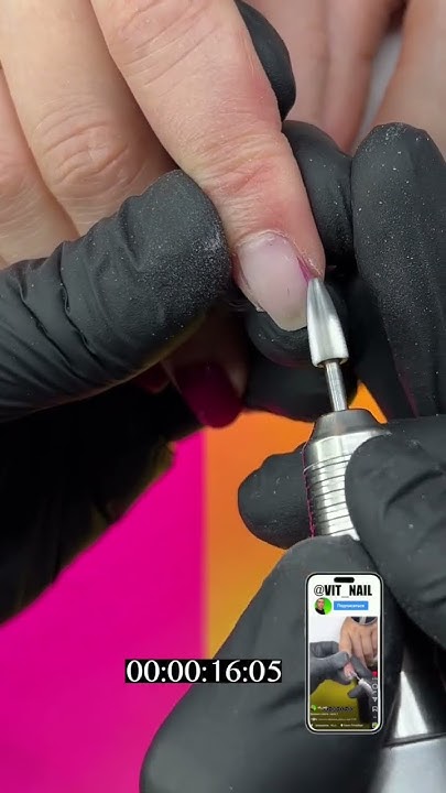 Как снимать гель лак #nails #акригель #гельлак - YouTube