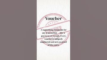 Finance Glossary  Episode 1 | Journal | Ledger | Voucher | Balance Sheet | Trial Balance #learnerp