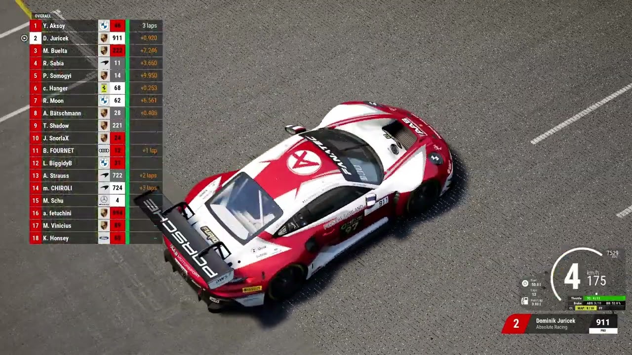 Dude ruined my race at SPA after leading